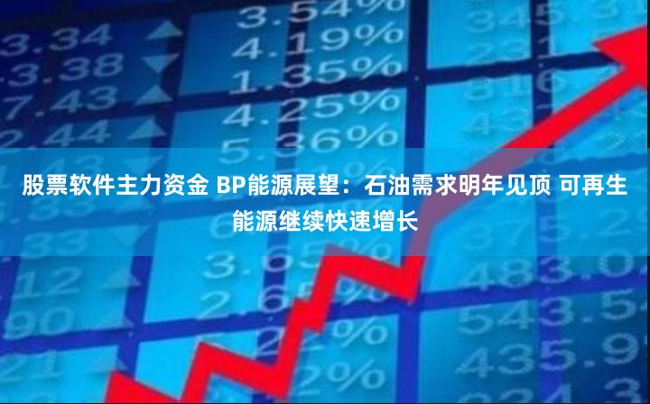 股票软件主力资金 BP能源展望：石油需求明年见顶 可再生能源继续快速增长