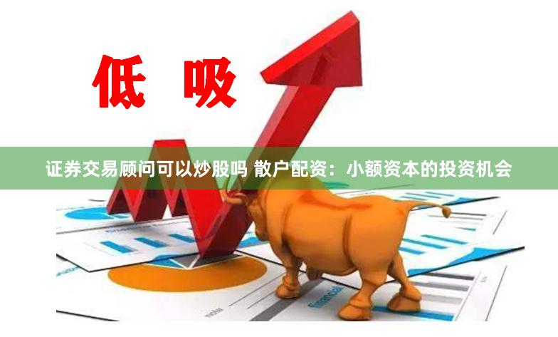 证券交易顾问可以炒股吗 散户配资：小额资本的投资机会
